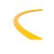 Cawila Koordinationsringe 70cm | 6er Set | Gelb | inklusive Tasche - gelb