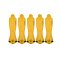 Cawila LIGA Airdummies | 5er Set | 1,85 | Gelb | Inkl. Tasche und Pumpe - gelb