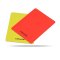 Cawila Strafkarten Set Rot und Gelb - rot