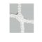 Cawila Tornetz 1,20 x 0,80m | Tiefe 0,70 x 0,70m | Maschenweite 10cm | Stärke 3mm | weiß - weiss