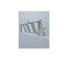 Cawila Tornetz HEXA 5,15x2,05m | Tiefe 0,8x1,5m | Maschenweite 12cm | Stärke 4mm | weiß/schwarz - weiss