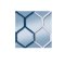 Cawila Tornetz HEXA 5,15x2,05m | Tiefe 1,0x1,0m | Maschenweite 12cm | Stärke 4mm | blau/weiß - blau