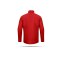 JAKO Team Rainzip Sweatshirt Rot (100) - rot