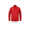 JAKO Team Rainzip Sweatshirt Rot (100) - rot
