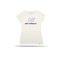 New Balance Ess Stacked Logo T-Shirt Damen (MLT) - weiss