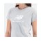 New Balance Essentials Logo T-Shirt Damen Grau (0AG) - grau