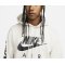 Nike Air Brushed-Back Fleece Hoody Grau (012) - grau