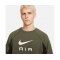 Nike Air FT Crew Sweatshirt Grün Weiss (222) - gruen
