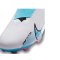 Nike Jr Air Zoom Mercurial Superfly IX Academy FG/MG Blast Kids Weiss Blau Pink F146 - weiss