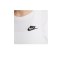 Nike Club Essentials T-Shirt Damen F100 - weiss