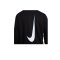 Nike Club Fleece Hoody Schwarz Weiss F010 - schwarz