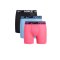 Nike Dri-FIT ADV Brief Boxershort 3er Pack Pink Blau Schwarz FGFT - pink