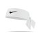 Nike Dri-FIT Head Tie 4.0 Haarband Weiss (101) - weiss