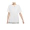 Nike Essential T-Shirt Damen Weiss Schwarz (100) - weiss