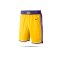 Nike LA Lakers NBA Short Road Gelb Lila F728 - gelb