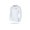 NIKE Pro Compression Long Sleeve Shirt (100) - weiss