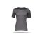 Nike Pro Shortsleeve Shirt Grau Schwarz (068) - grau