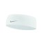 Nike Swoosh 2.0 Stirnband Weiss Silber F197 - weiss