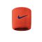 Nike Swoosh Wristbands Orange F804 - orange
