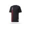 PUMA AC Mailand FtblCulture T-Shirt Schwarz Rot F01 - Schwarz