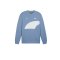 PUMA KING Top Crew Sweatshirt Blau Weiss F05 - hellblau
