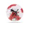 PUMA Orbita 5 HYB Trainingsball Weiss Rot (002) - weiss