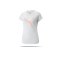 PUMA Run Logo T-Shirt Damen Weiss (002) - weiss