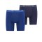 PUMA Sport Long Boxer 2er Pack Blau F002 - blau