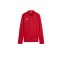 PUMA teamGOAL Training 1/4 Zip Sweatshirt Damen Rot F01 - rot