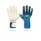 Uhlsport Hyperact Absolutgrip Finger Surround TW-Handschuhe Blau Weiss Gelb (001) - blau