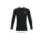UNDER ARMOUR Heatgear Fitted Sweatshirt (001) - schwarz