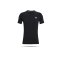 UNDER ARMOUR Heatgear Fitted T-Shirt (001) - schwarz