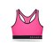 Under Armour Mid Keyhole Sport-BH Damen Pink (695) - pink