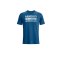 Under Armour Team Issue Wordmark T-Shirt Blau F426 - blau