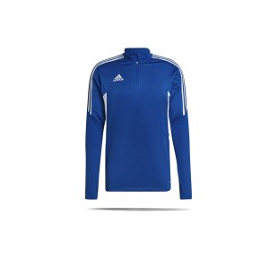 adidas-condivo-22-halfzip-sweatshirt-blau-weiss-ha6271-teamsport_front.png