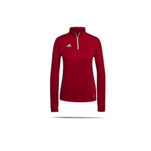 adidas-entrada-22-halfzip-sweatshirt-damen-rot-h57551-teamsport_front.png