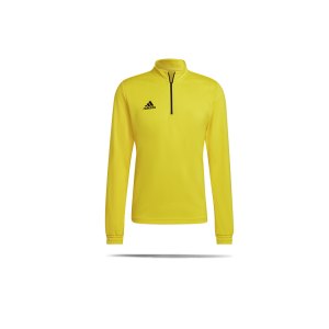 adidas-entrada-22-halfzip-sweatshirt-gelb-hi2128-teamsport_front.png