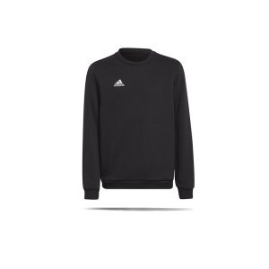 adidas-entrada-22-sweatshirt-kids-schwarz-h57474-teamsport_front.png