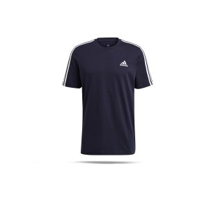 adidas-essentials-3-stripes-t-shirt-blau-gl3734-fussballtextilien_front.png