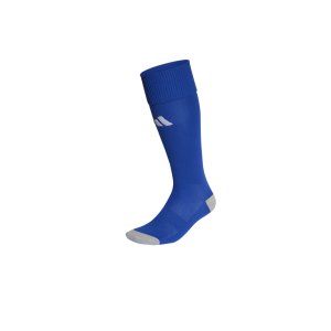 adidas-milano-23-strumpfstutzen-blau-weiss-grau-ib7818-teamsport_front.png