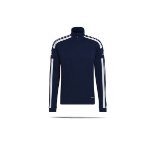 adidas-squadra-21-halfzip-sweatshirt-blau-weiss-hc6283-teamsport_front.png