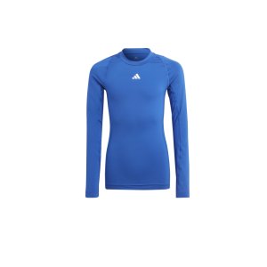 adidas-techfit-shirt-langarm-kids-blau-ia2026-underwear_front.png