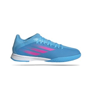 adidas-x-speedflow-3-in-halle-j-kids-blau-pink-gw7493-fussballschuh_right_out.png
