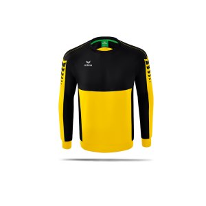 erima-six-wings-sweatshirt-kids-gelb-schwarz-1072209-teamsport_front.png