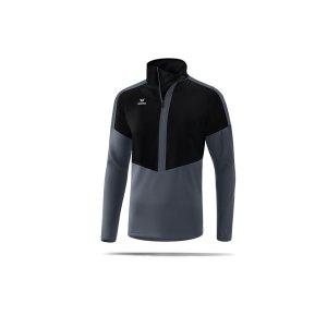erima-squad-halfzip-sweatshirt-kids-schwarz-grau-1262003k-teamsport_front.png