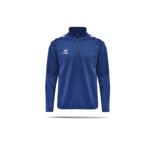 hummel-hmlcore-xk-halfzip-sweatshirt-blau-f7045-211479-teamsport_front.png