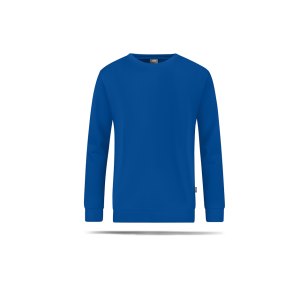 jako-organic-sweatshirt-blau-f400-c8820-teamsport_front.png