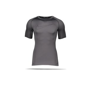 nike-pro-shortsleeve-shirt-grau-schwarz-f068-dd1992-underwear_front.png