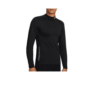 nike-pro-warm-mock-sweatshirt-schwarz-weiss-f010-dq6607-underwear_front.png