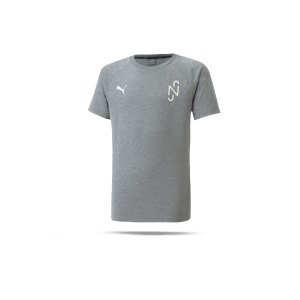 puma-njr-evostripe-t-shirt-kids-grau-f05-605630-fussballtextilien_front.png